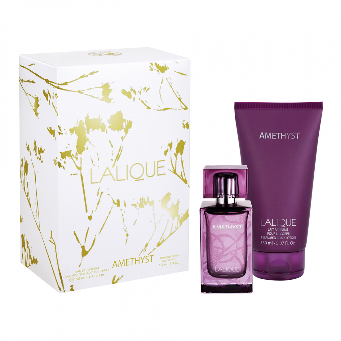 Coffret de parfum 'Amethyst' - 2 Pièces
