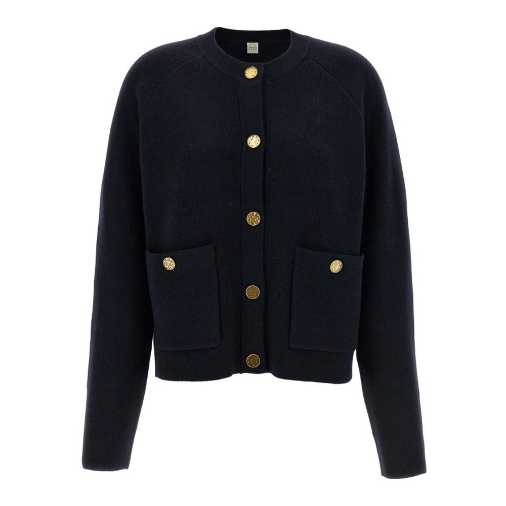 Women's 'Hammered Button' Cardigan