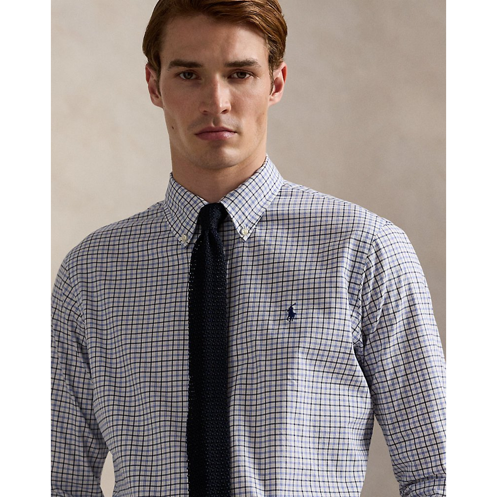 'Classic Fit Plaid Twill Shirt' pour Hommes