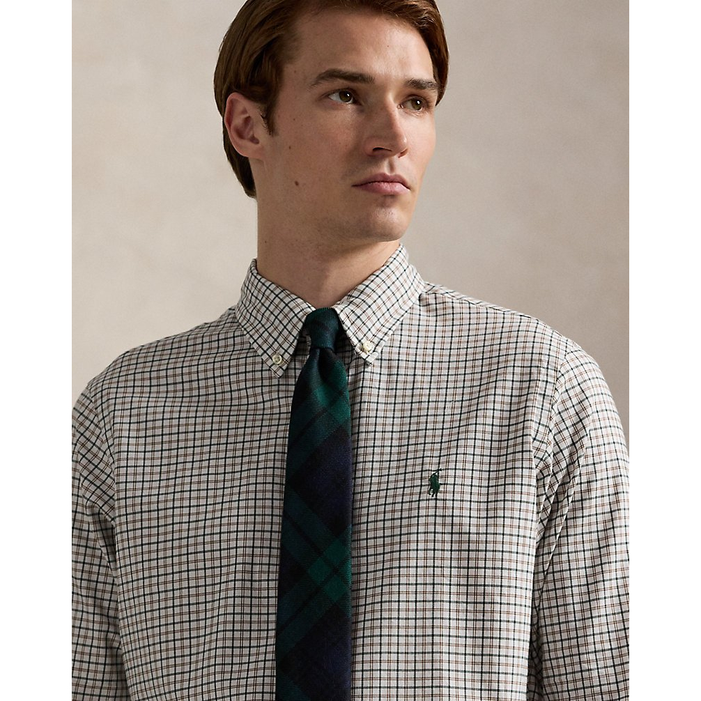 'Classic Fit Plaid Twill Shirt' pour Hommes