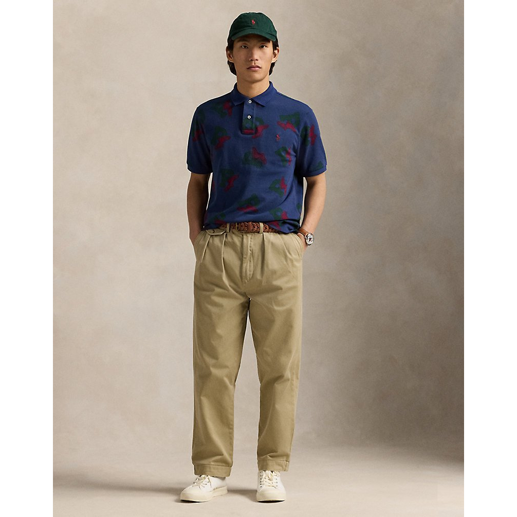 'Classic Fit P-Wing Mesh Polo Shirt' pour Hommes