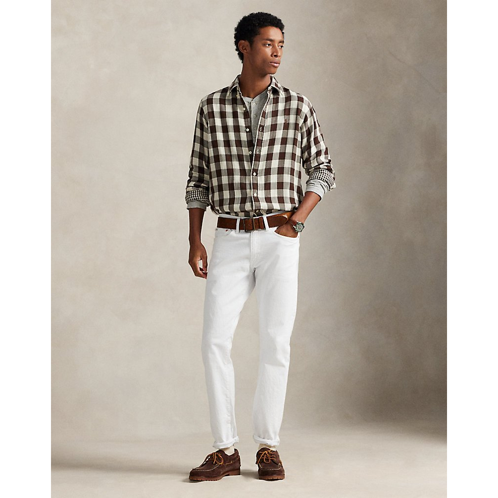 'Classic Fit Plaid Double-Faced Shirt' pour Hommes