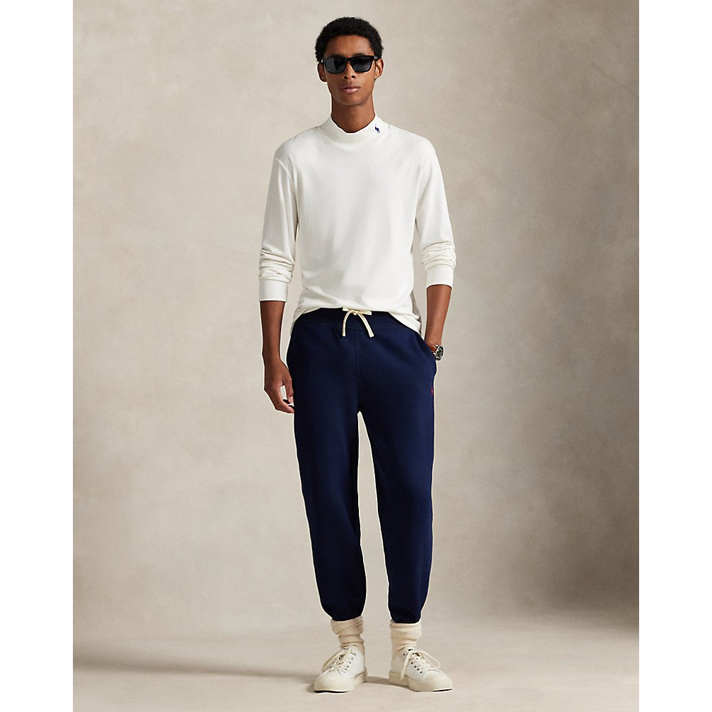 'Soft Cotton Mockneck Shirt' pour Hommes