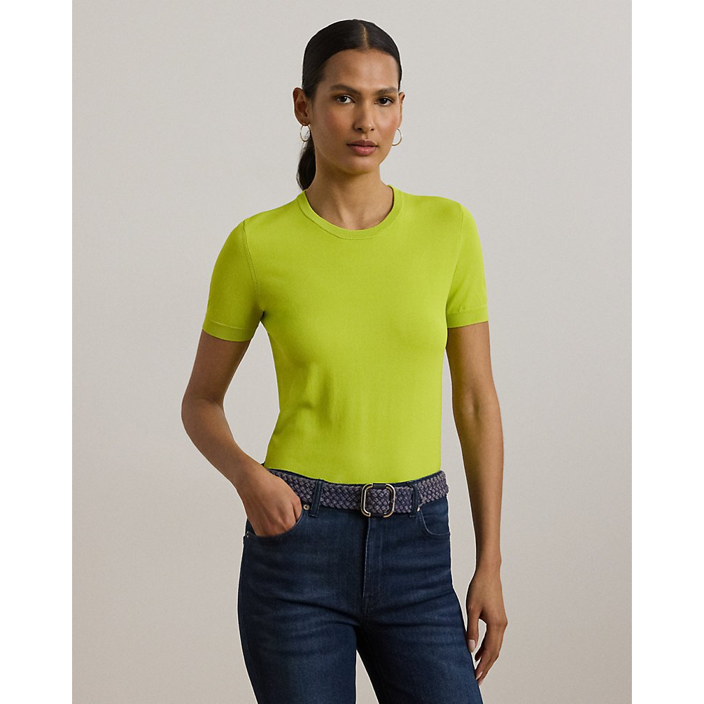 'Short-Sleeve Sweater' pour Femmes