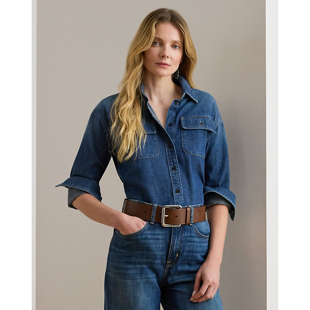 'Denim Shirt' pour Femmes