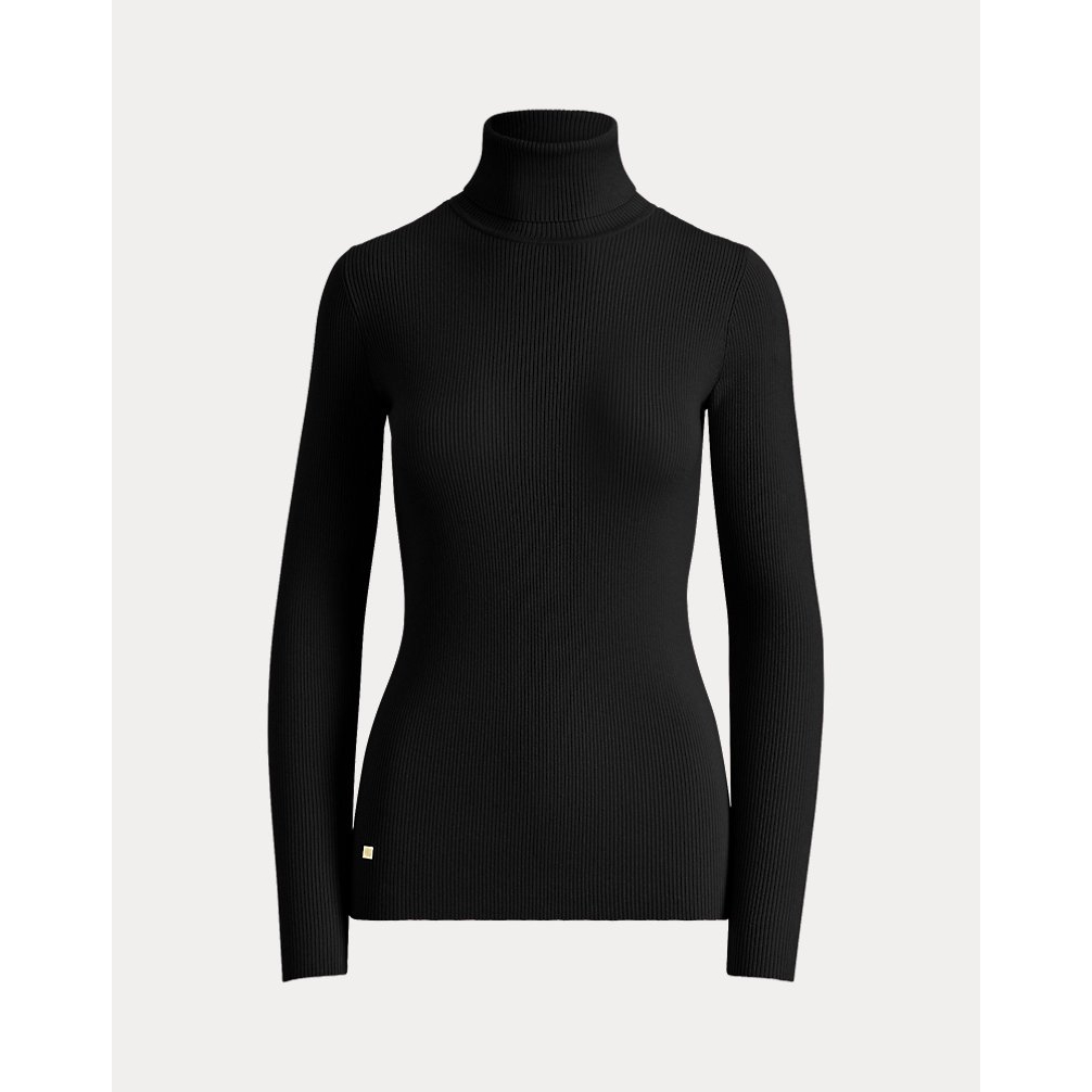 'Ribbed Turtleneck Sweater' pour Femmes