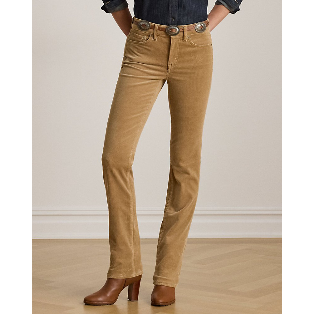 Women's 'Stretch Corduroy Mid-Rise Straight Pant'