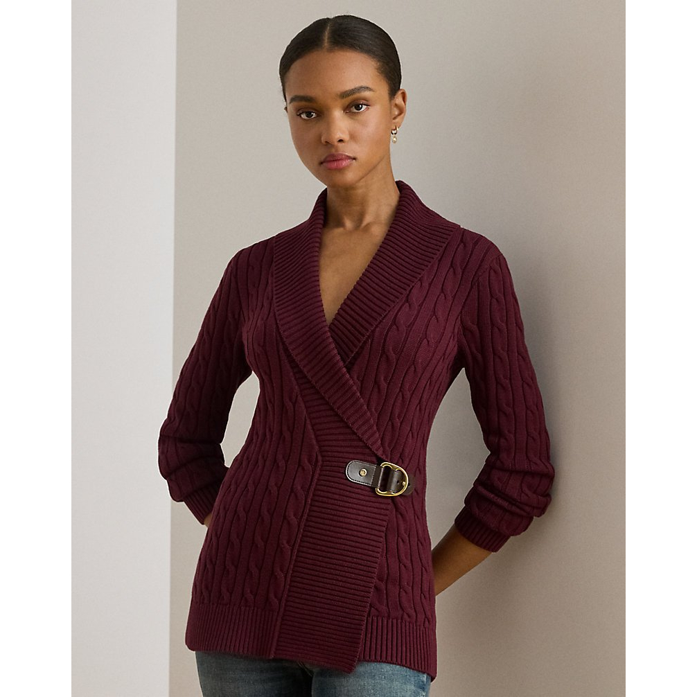 Women's 'Buckle-Trim Cotton Sweater'