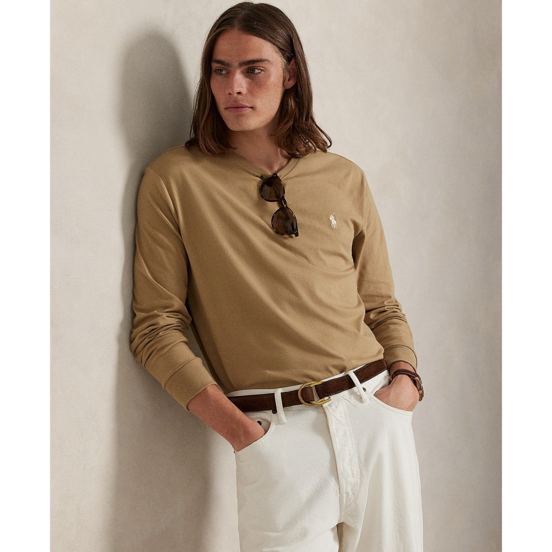 Men's 'Classic-Fit Jersey Long-Sleeve T-Shirt'