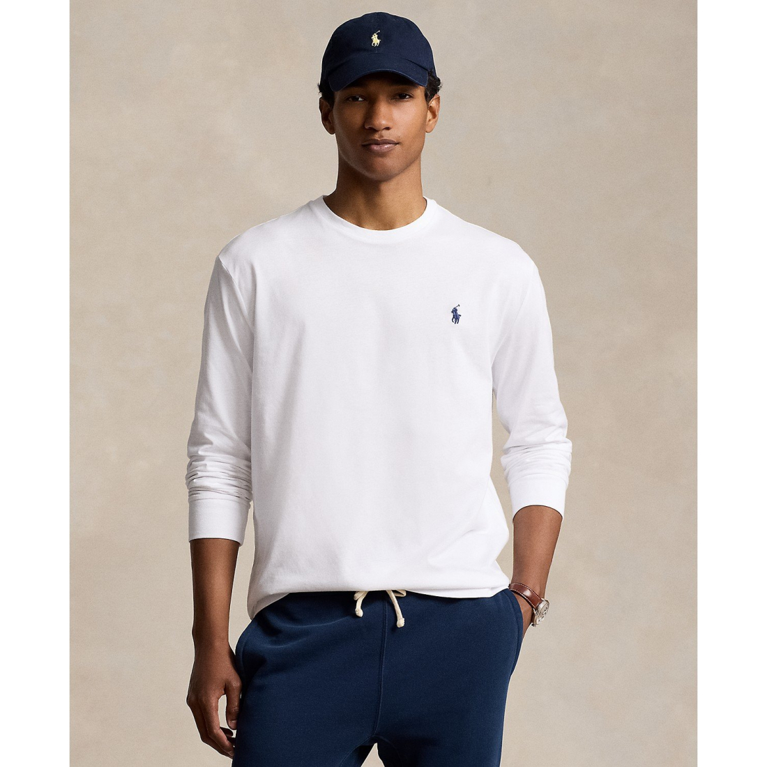 Men's 'Classic-Fit Jersey Long-Sleeve T-Shirt'