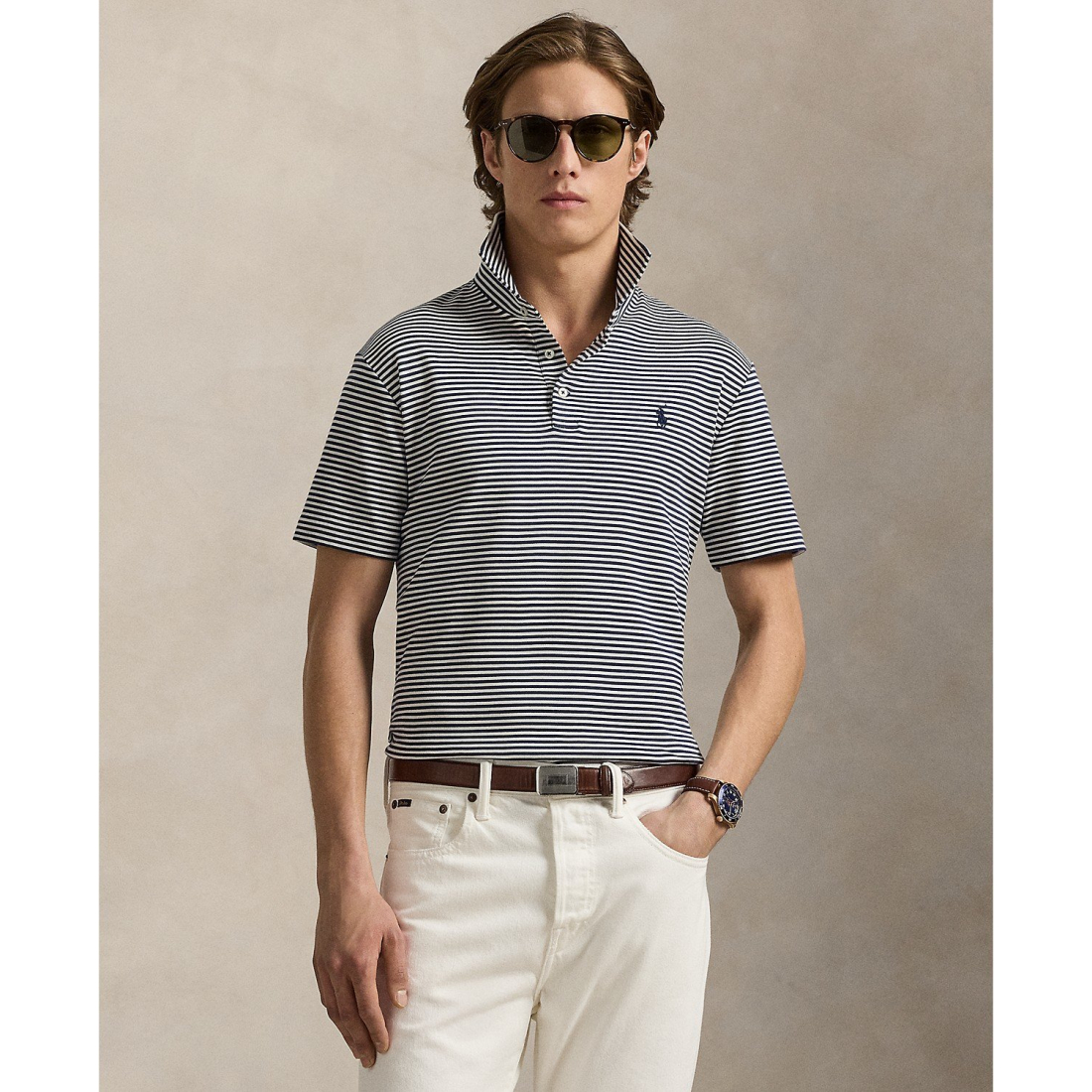 Men's 'Classic-Fit Soft Cotton Polo Shirt'