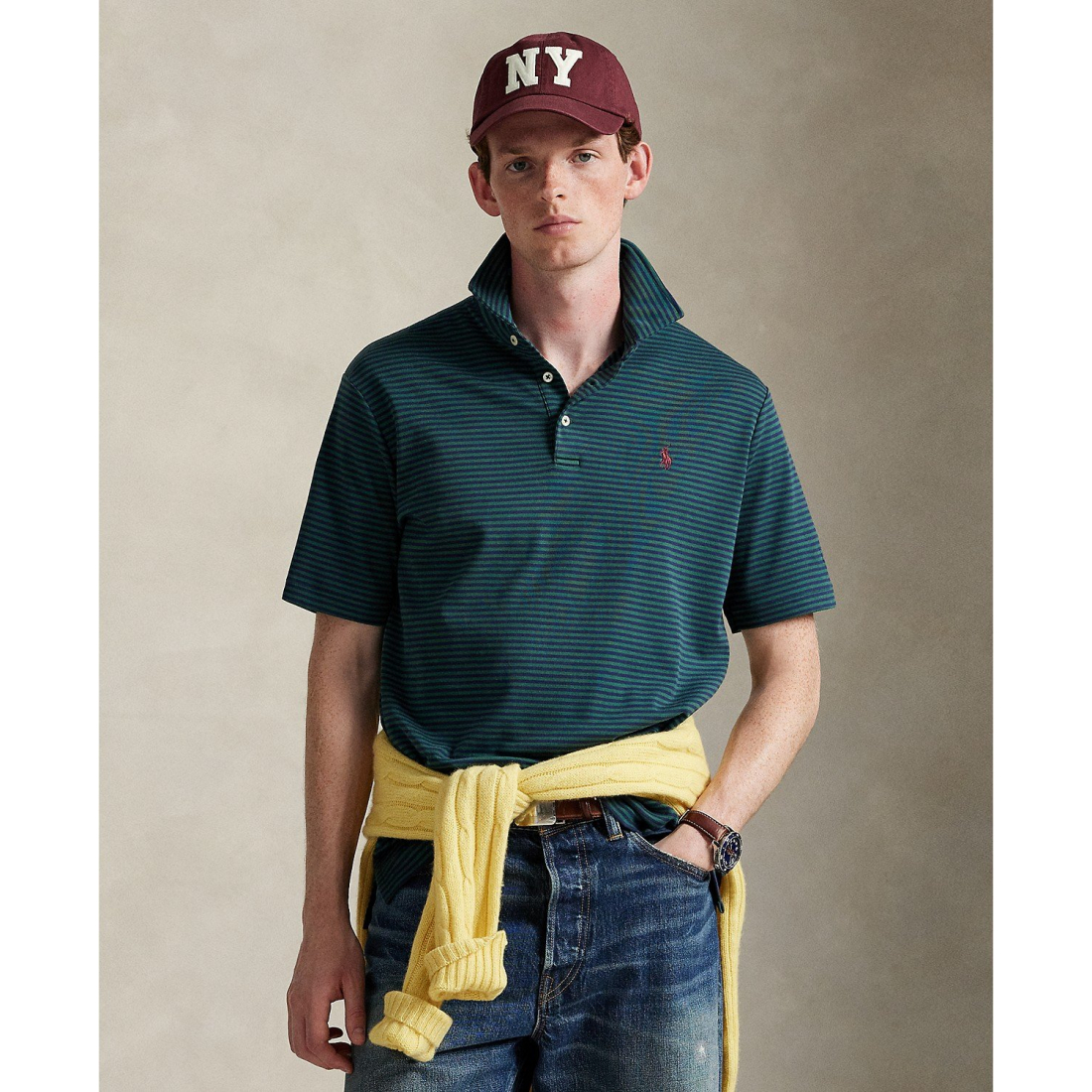 Men's 'Classic-Fit Soft Cotton Polo Shirt'