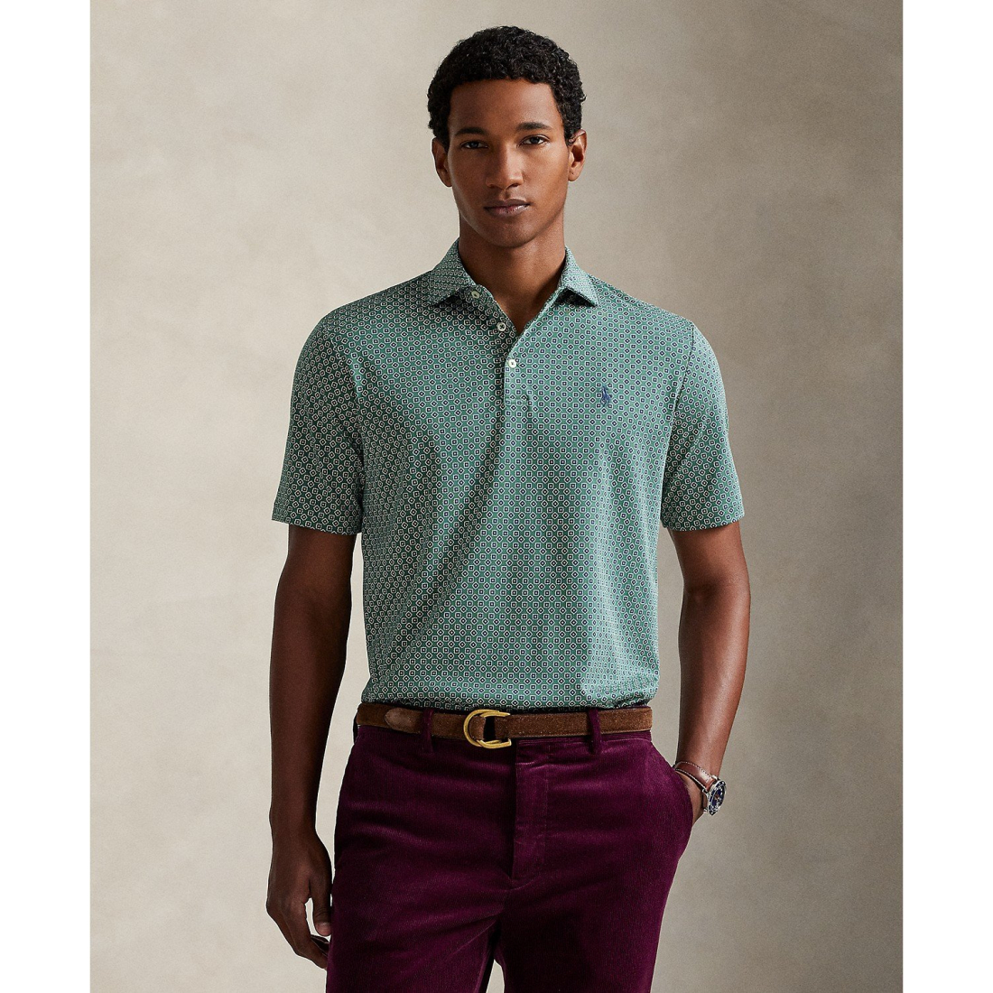 Men's 'Classic-Fit Soft Cotton Polo Shirt'