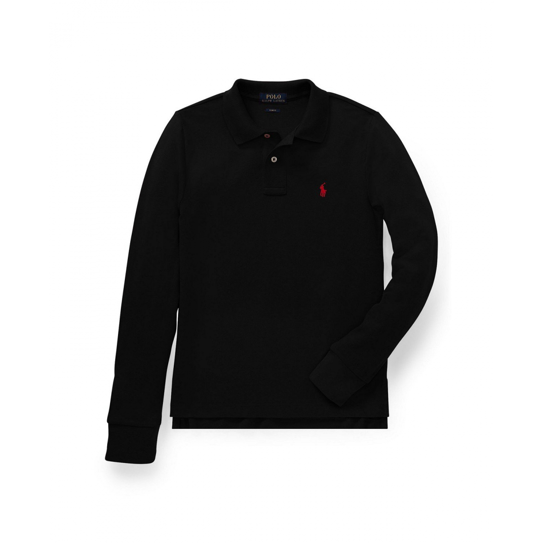 'Long Sleeve Polo Shirt' pour Garçons
