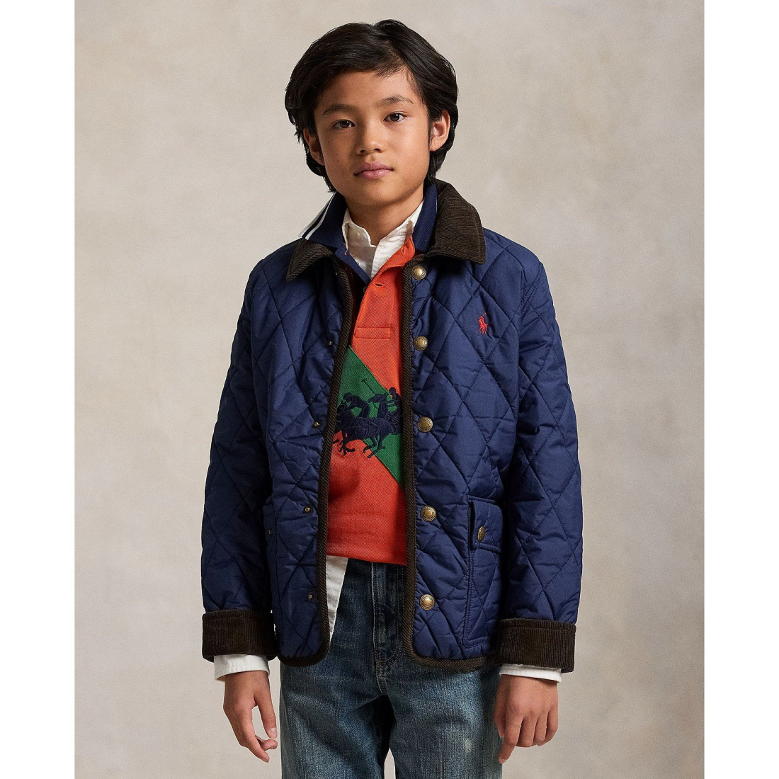 Boy's 'Hooded Barn Jacket'