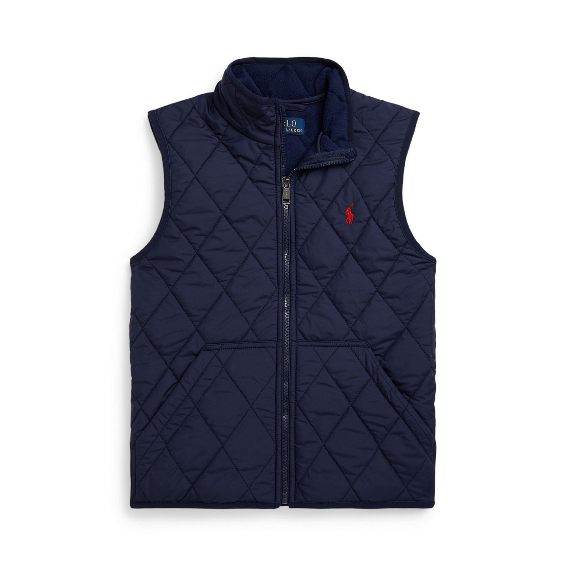 'Fleece-Lined Quilted Vest' pour Garçons