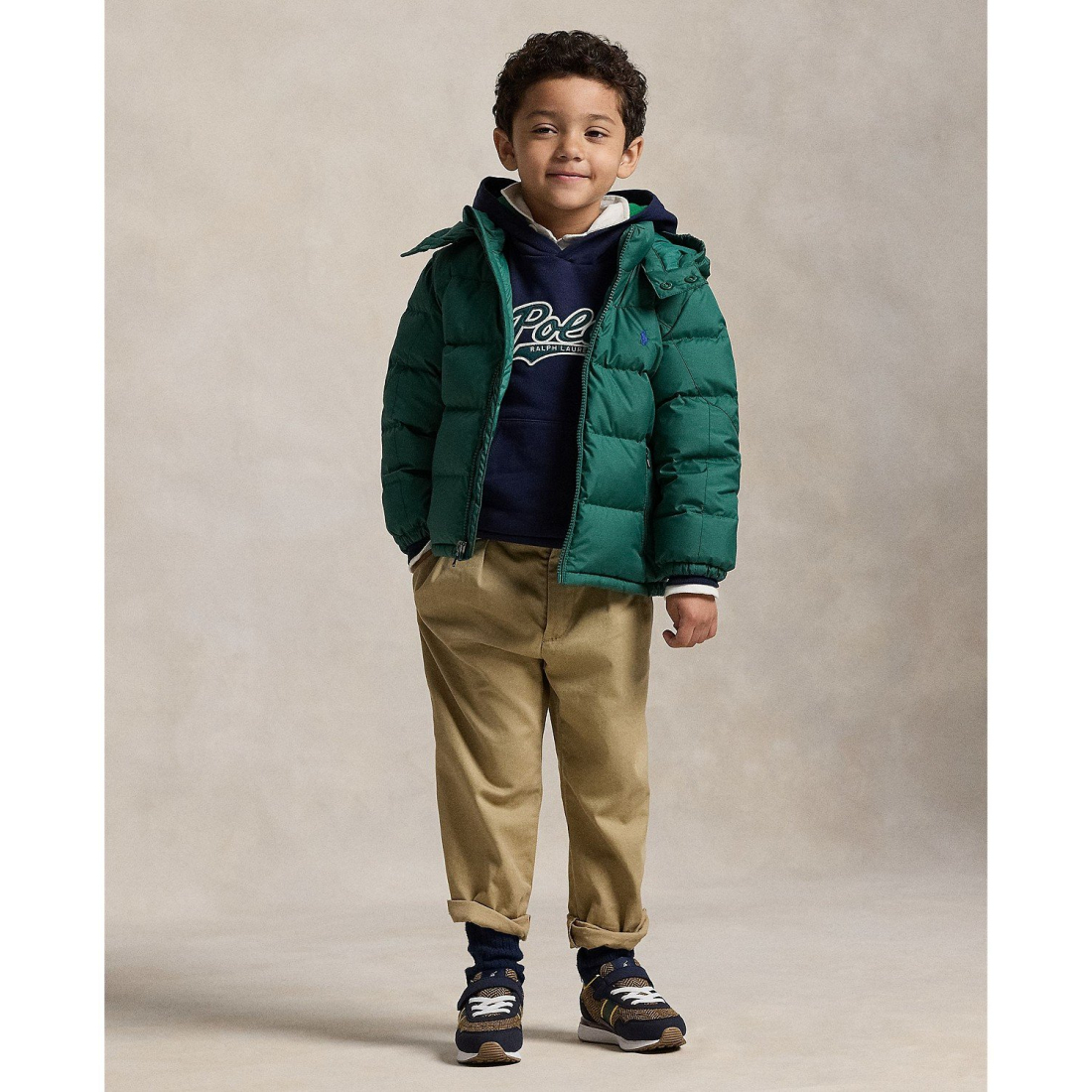 'Ripstop Down Hooded Jacket' für Jungen