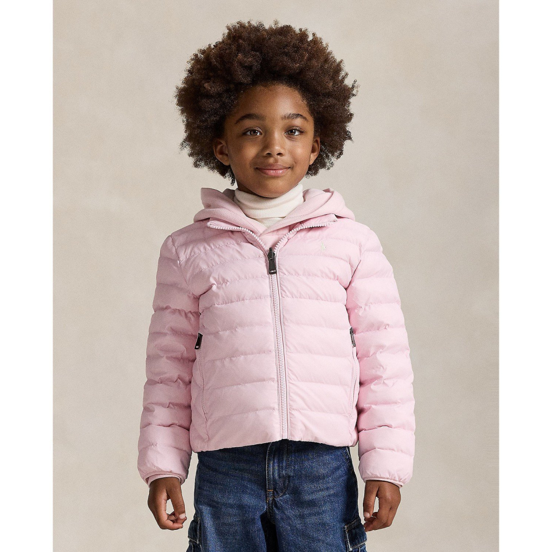 Boy's 'P-Layer 2 Packable Quilted Jacket'