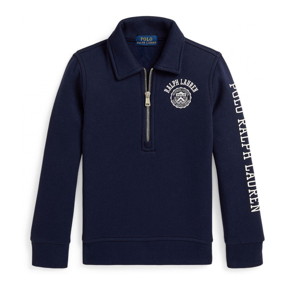 'Logo Fleece Full-Zip Hoodie' für Jungen