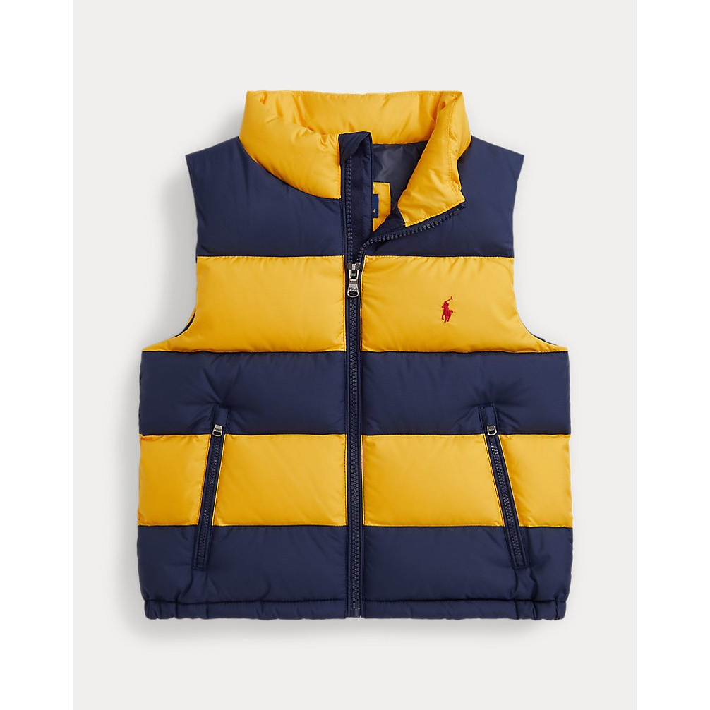 'The Gorham Striped Down Vest' pour Garçons