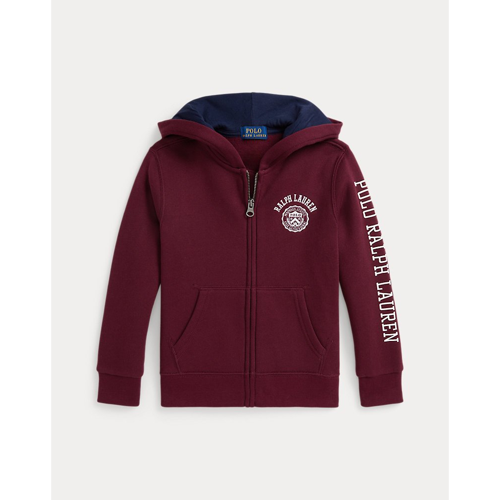 'Logo Fleece Full-Zip Hoodie' für Jungen