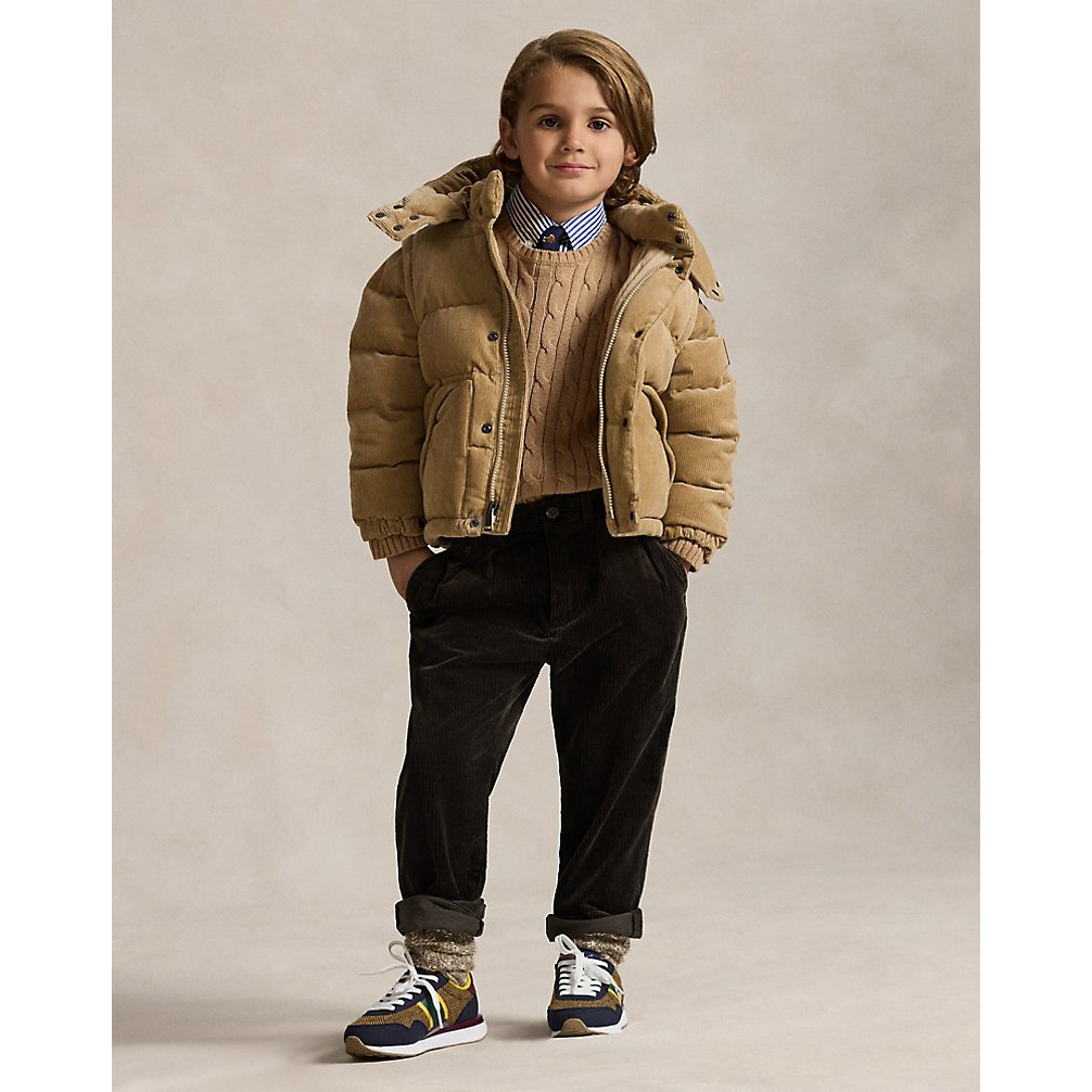 'Cable-Knit Cotton Sweater' für Jungen