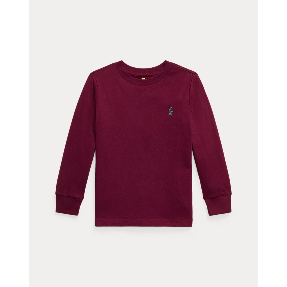 'Cotton Jersey Long-Sleeve Tee' für Jungen