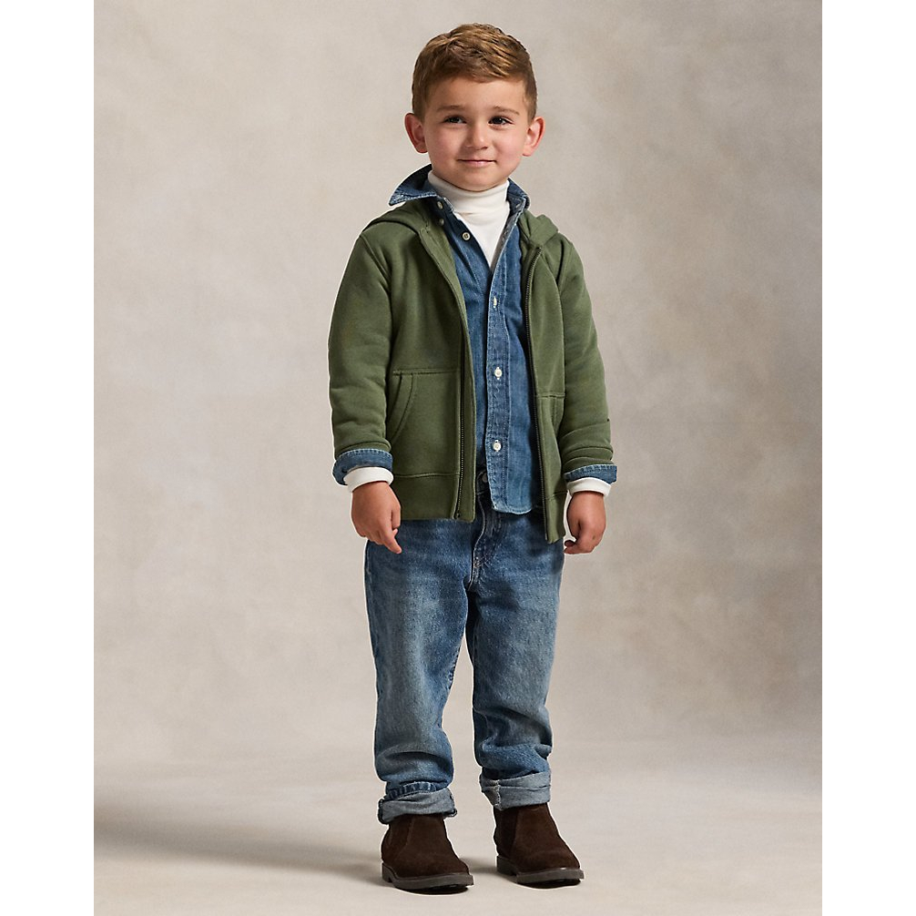 'Fleece Full-Zip Hoodie' pour Garçons