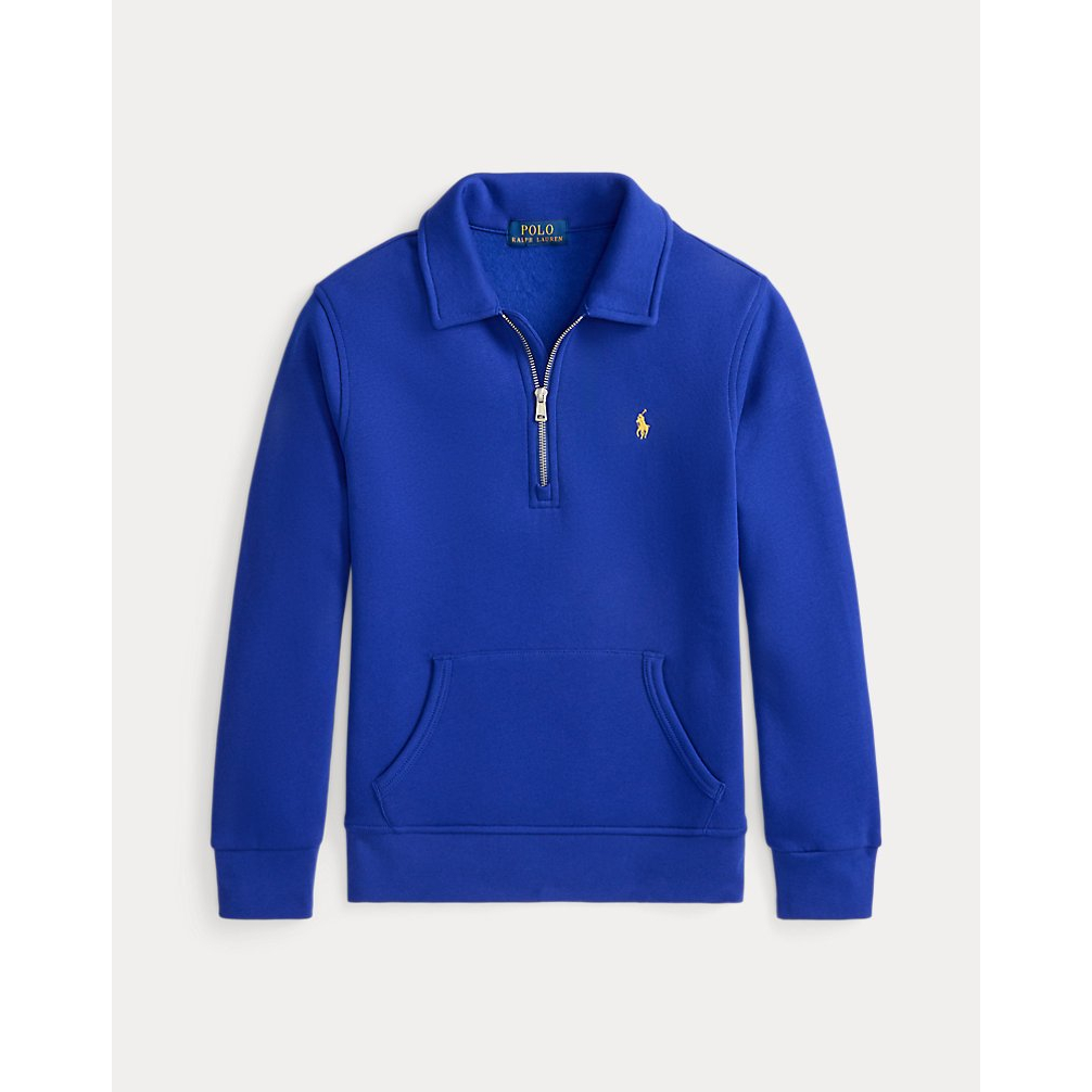 'Fleece Collared Sweatshirt' pour Garçons