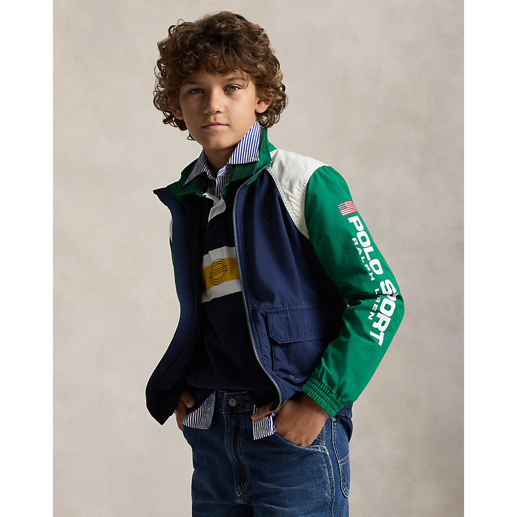 'Polo Sport Cotton Poplin Jacket' pour Garçons