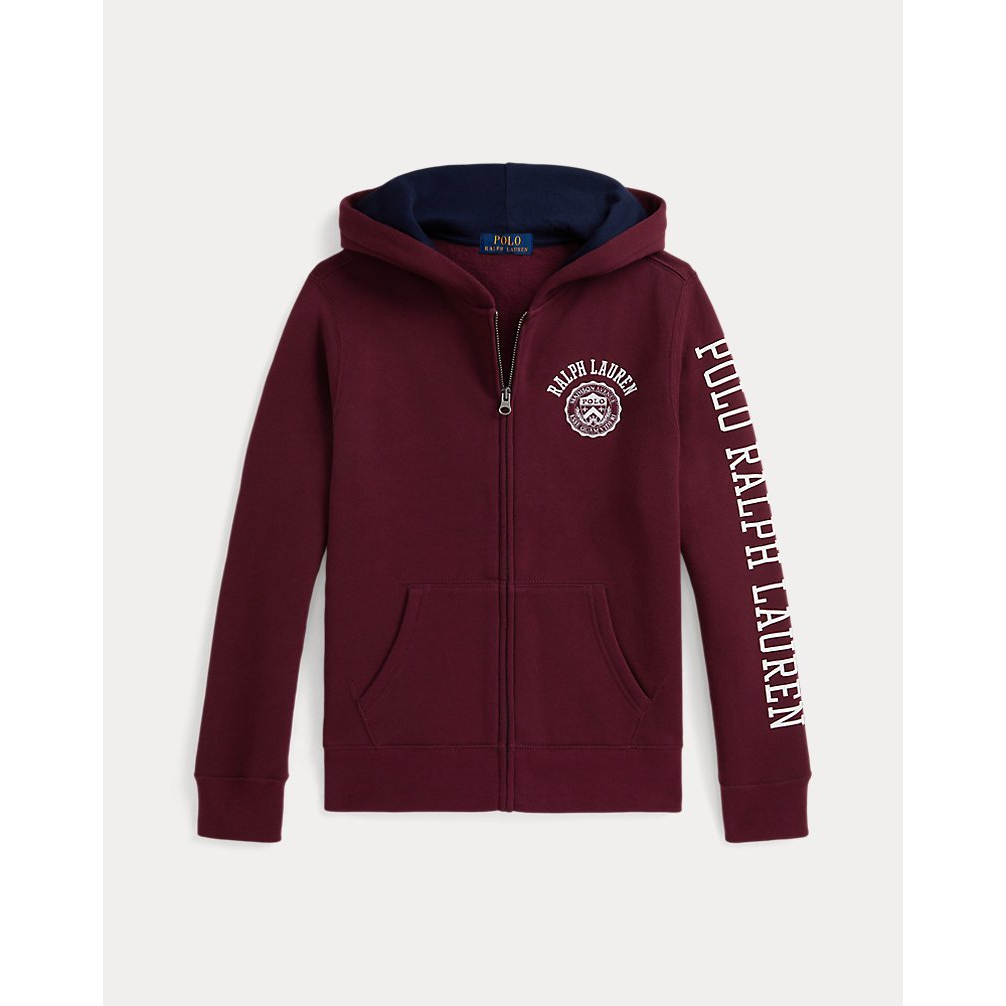 'Logo Fleece Full-Zip Hoodie' für Jungen