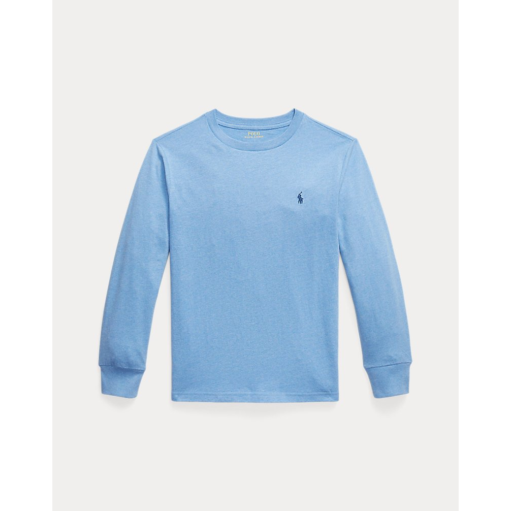 'Cotton Jersey Long-Sleeve Tee' pour Garçons