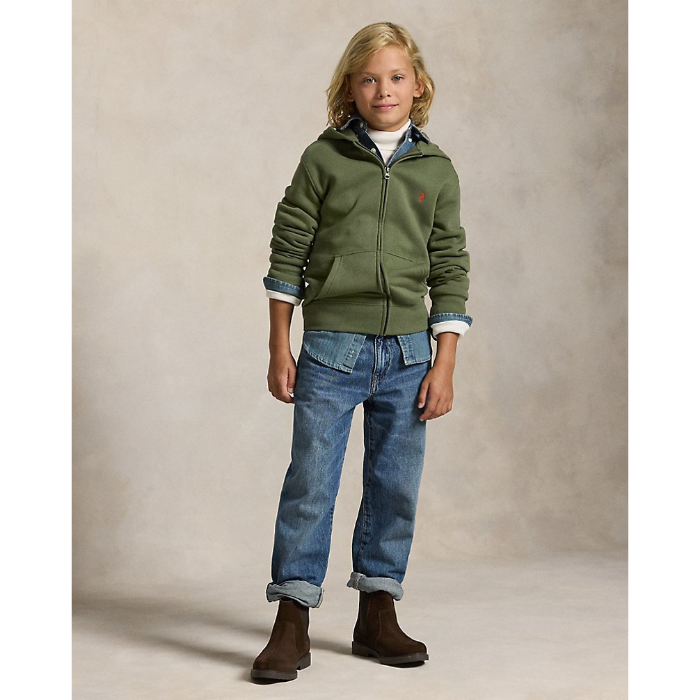 'Fleece Full-Zip Hoodie' pour Garçons