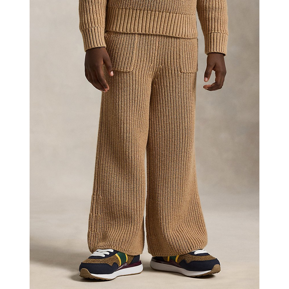 'Cotton Wide-Leg Sweater Pant' pour Filles