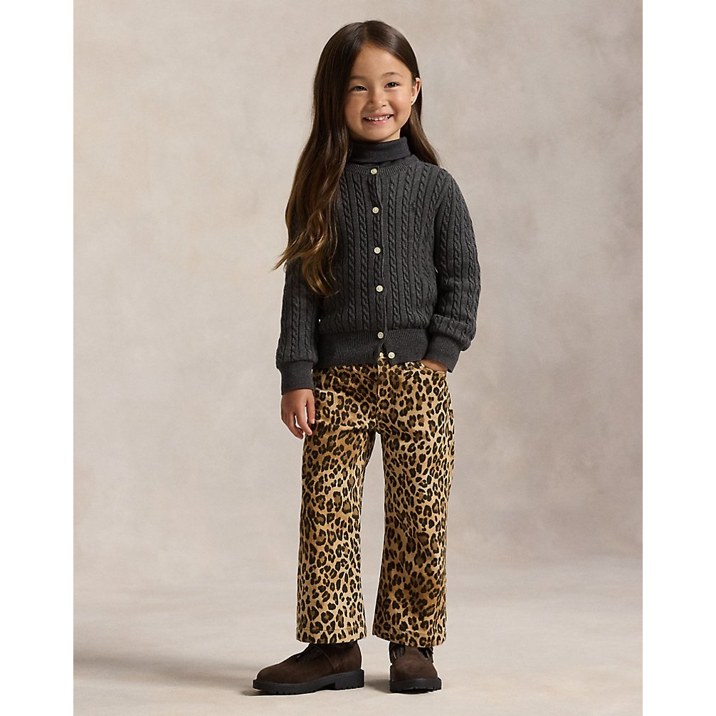 'Mini-Cable Cotton Cardigan' pour Filles