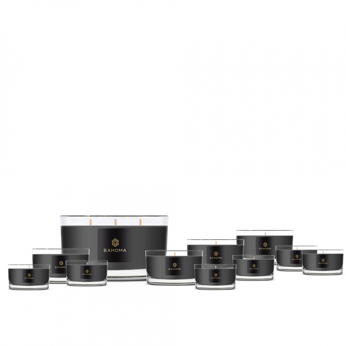 Set de bougies 'Everlasting' - Patchouli & Musk 1050 g