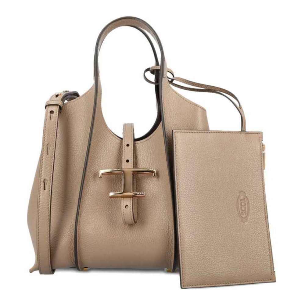 Women's 'Mini T-Buckle' Tote Bag