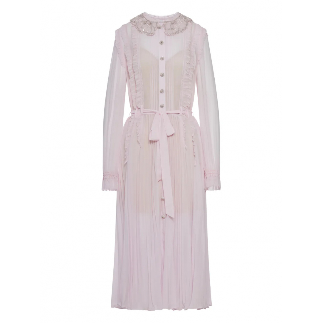 Women's 'Pleated Jewelled' Maxi Dress