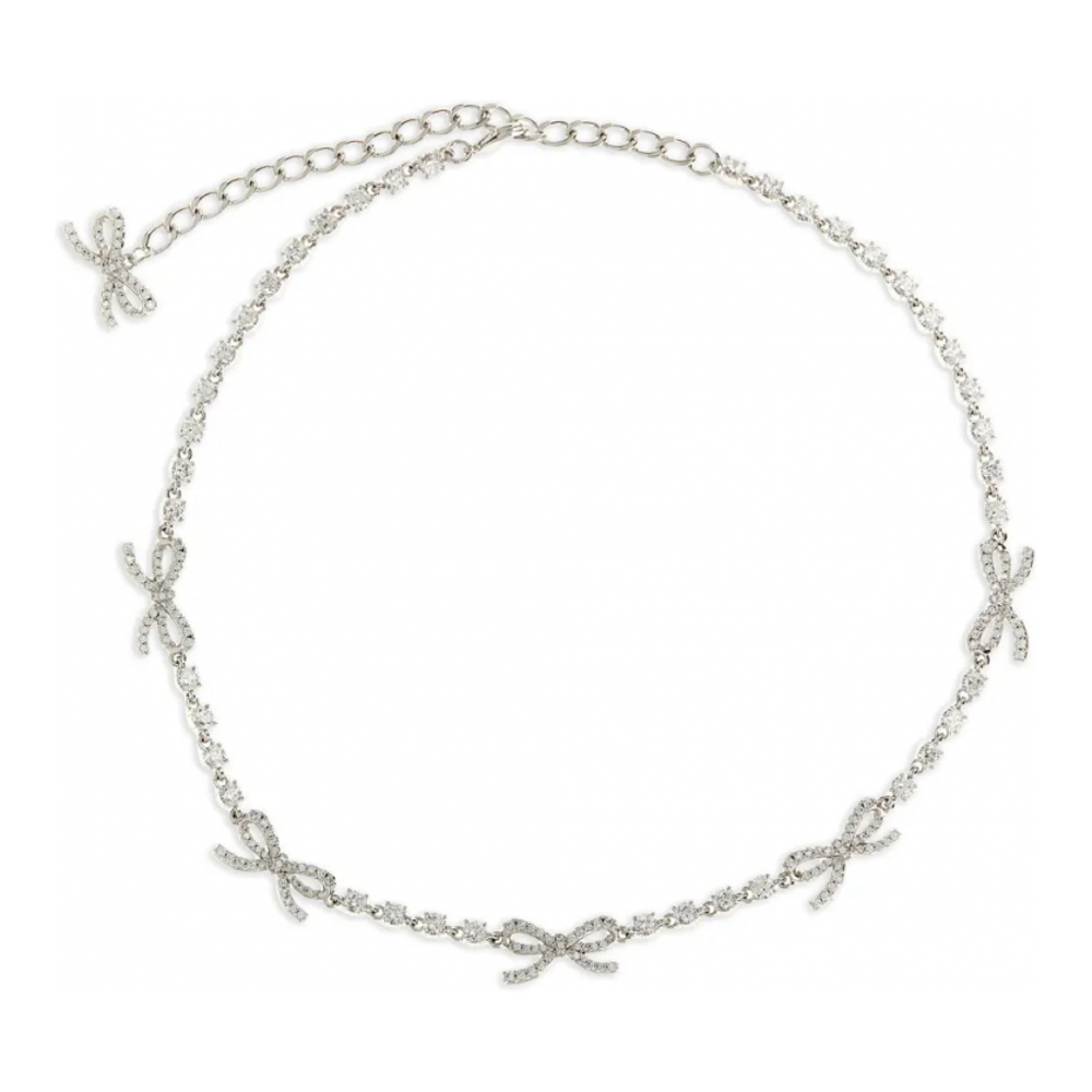 Women's 'Crystal-Bow' Necklace