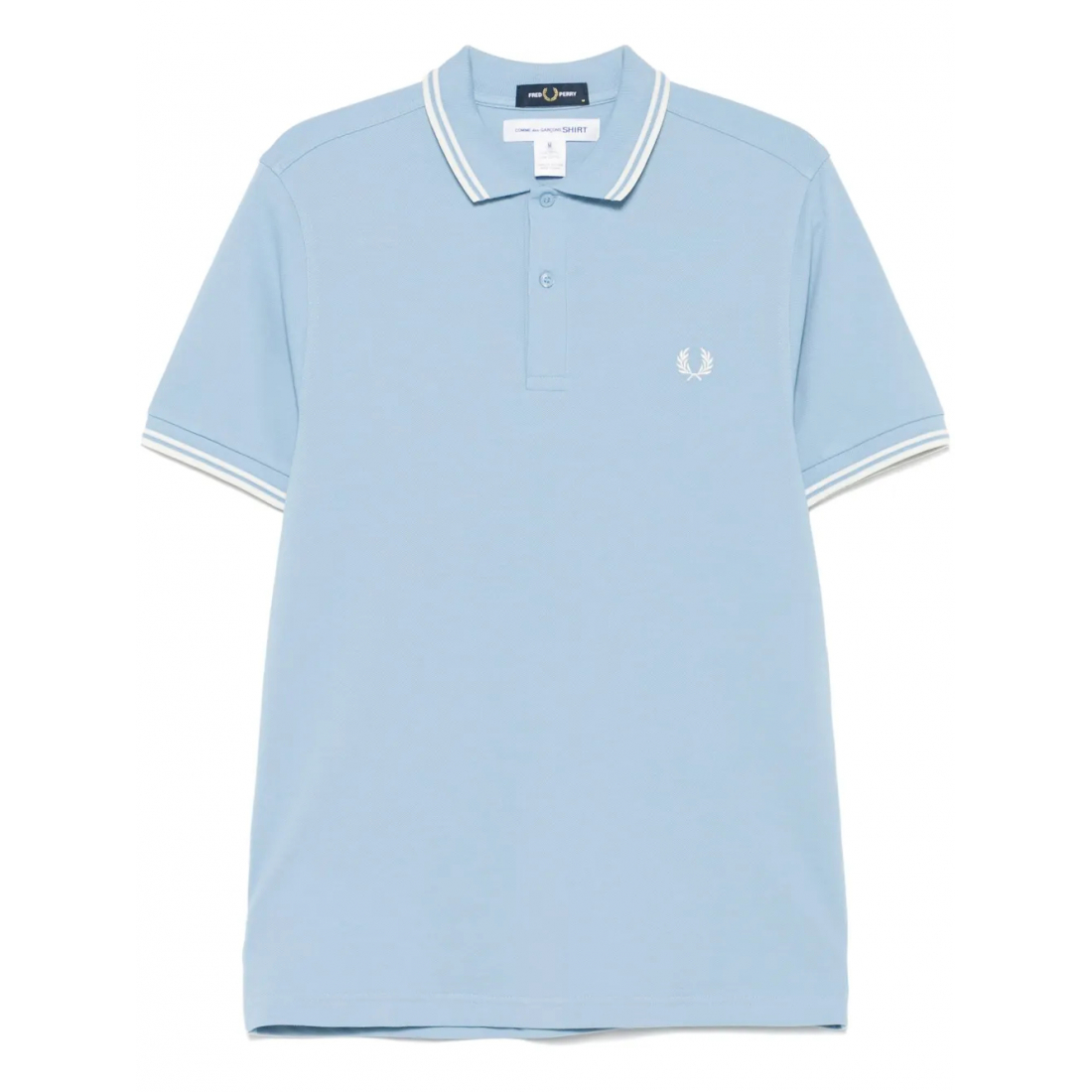 Men's 'x Fred Perry Striped-Trim' Polo Shirt
