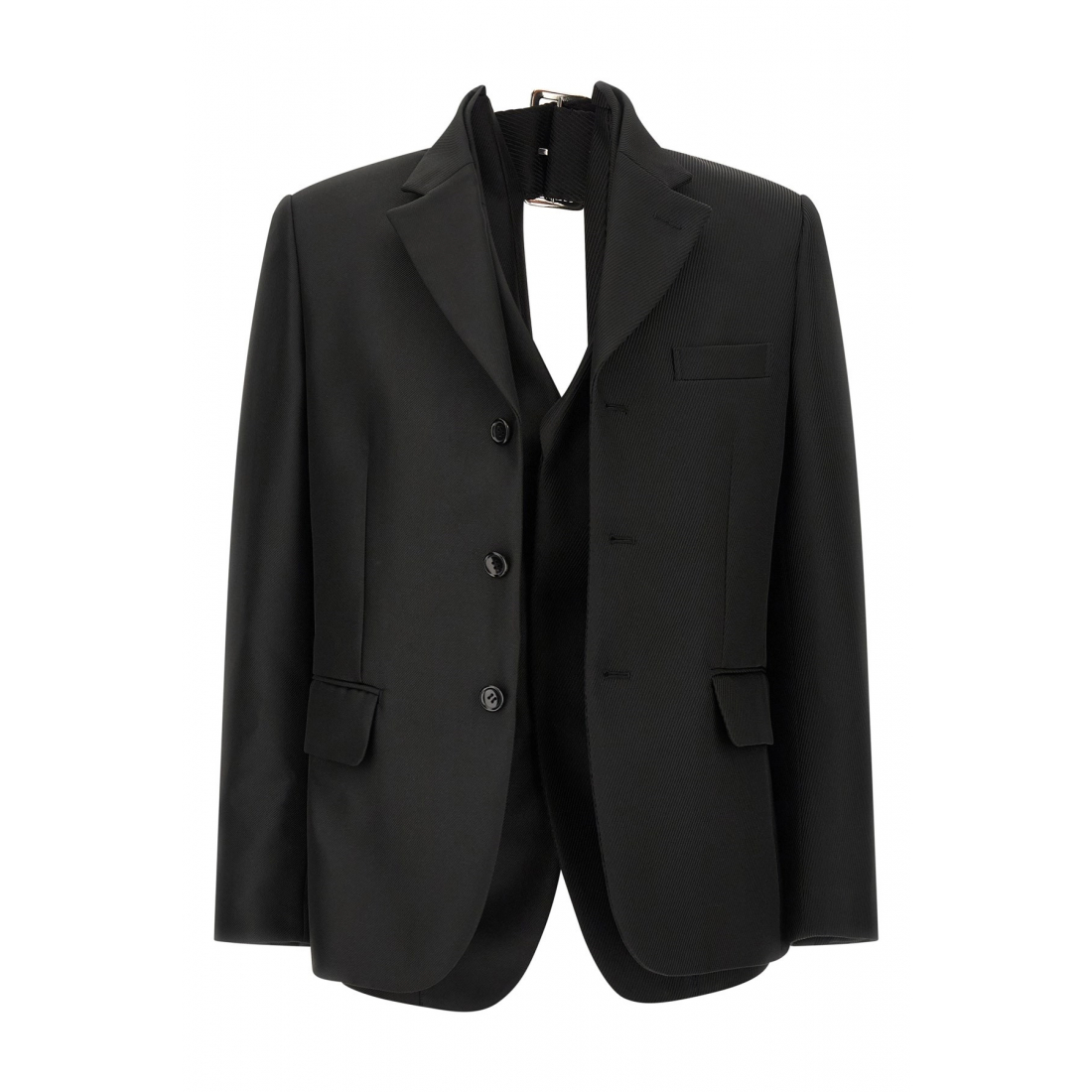 Women's 'Double Layer Effect' Blazer