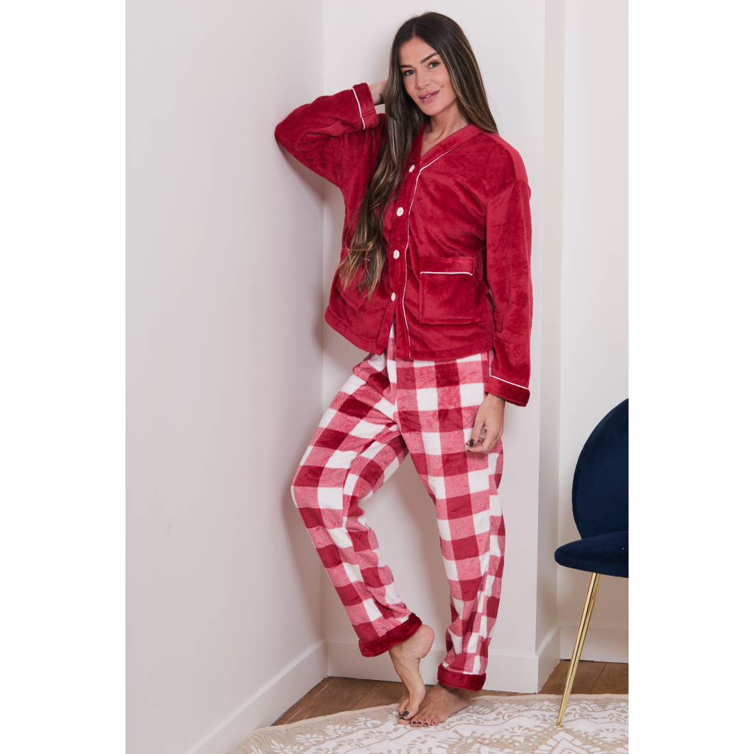 Pyjama 'Zami' pour Femmes - 2 Pièces