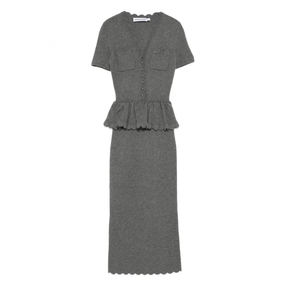 Women's 'Peplum' Midi Dress