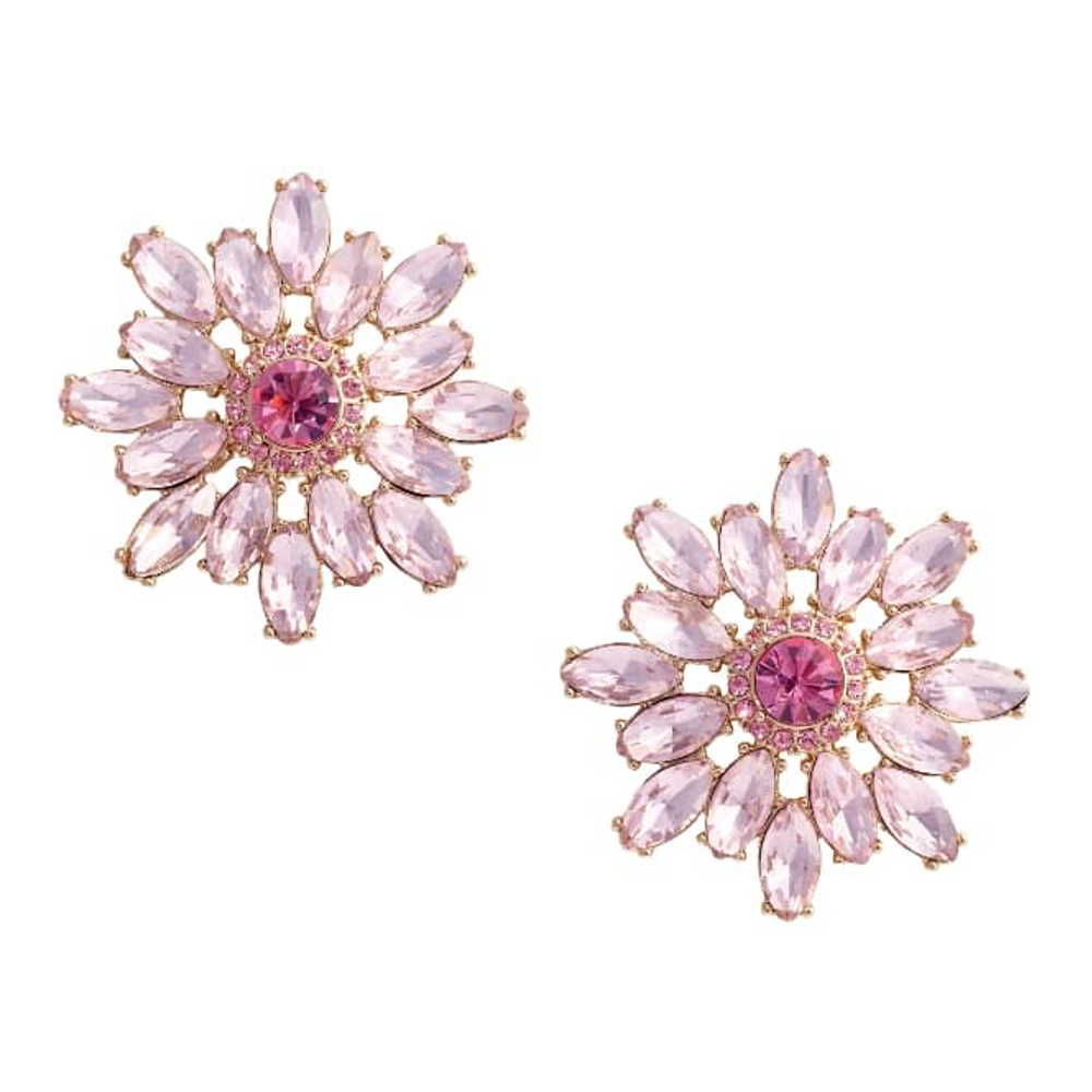 Boucles d'oreilles 'Crystal Flower' pour Femmes