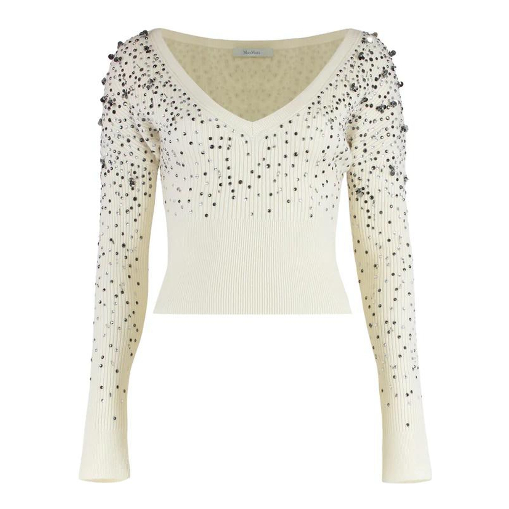 Women's 'V-Neck' Cashmere Sweater