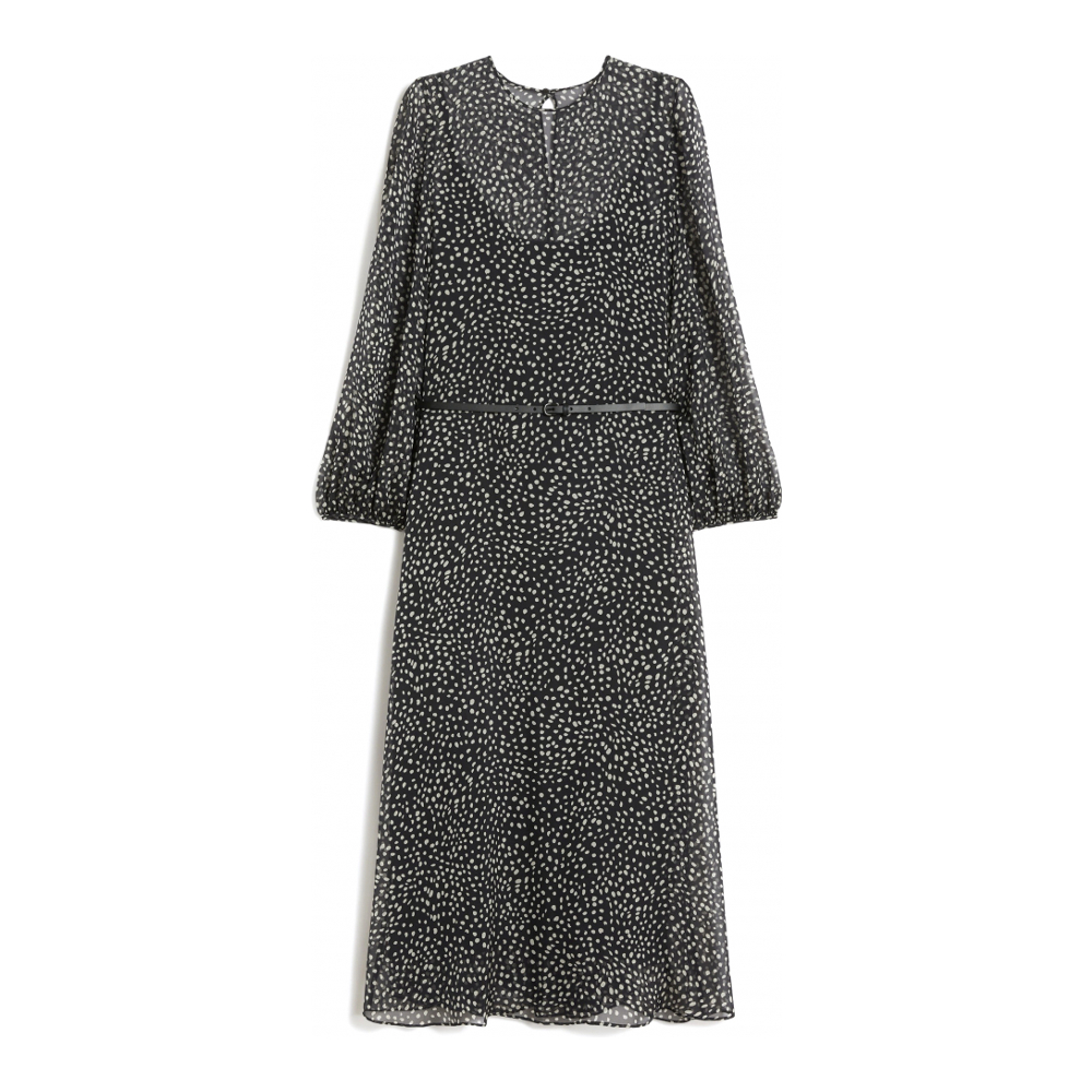 Women's 'Printed' Long-Sleeved Dress