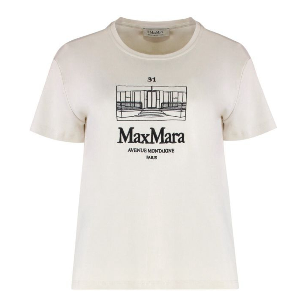 T-shirt 'Crew Neck' pour Femmes