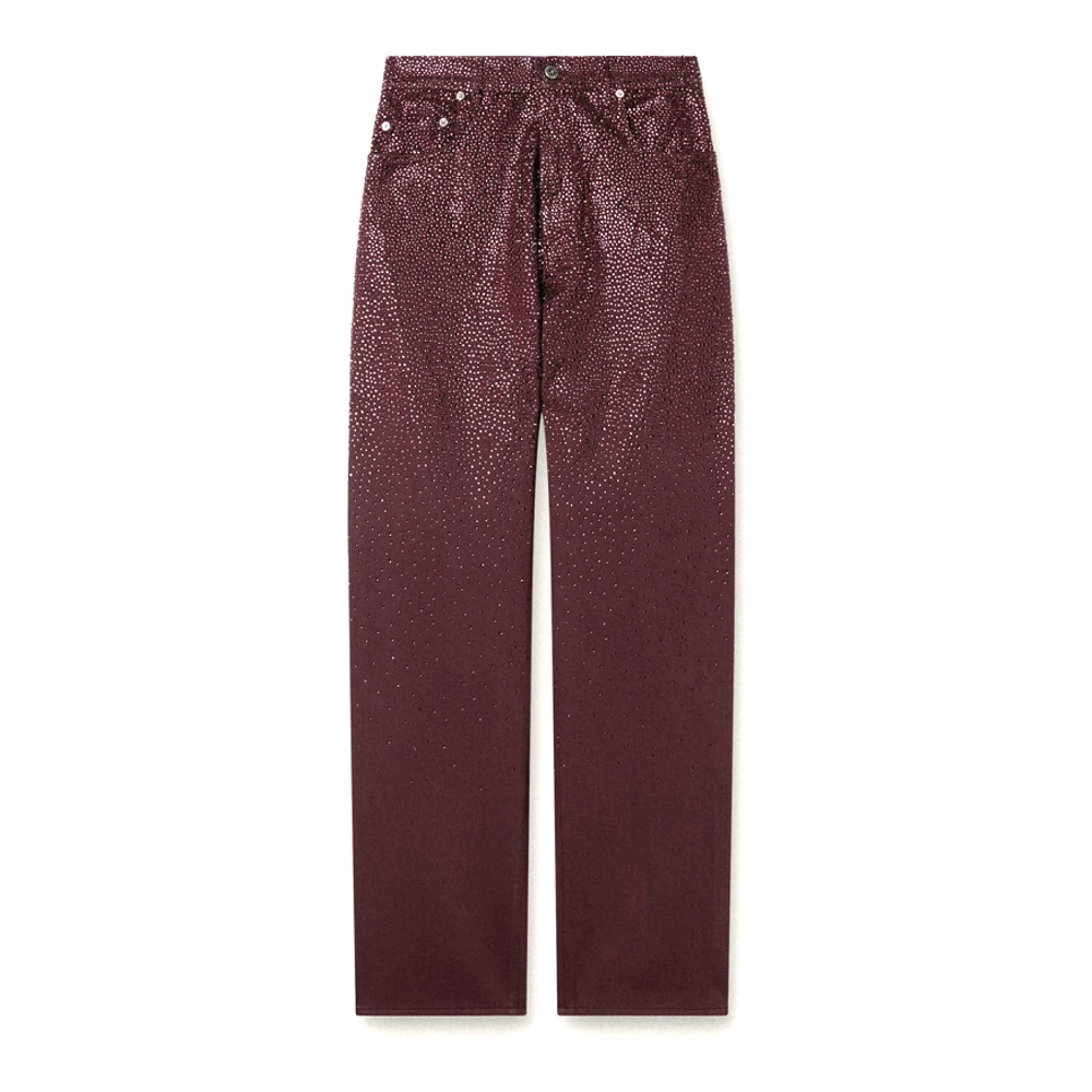 Women's 'Denim With Gradient Crystals' Jeans