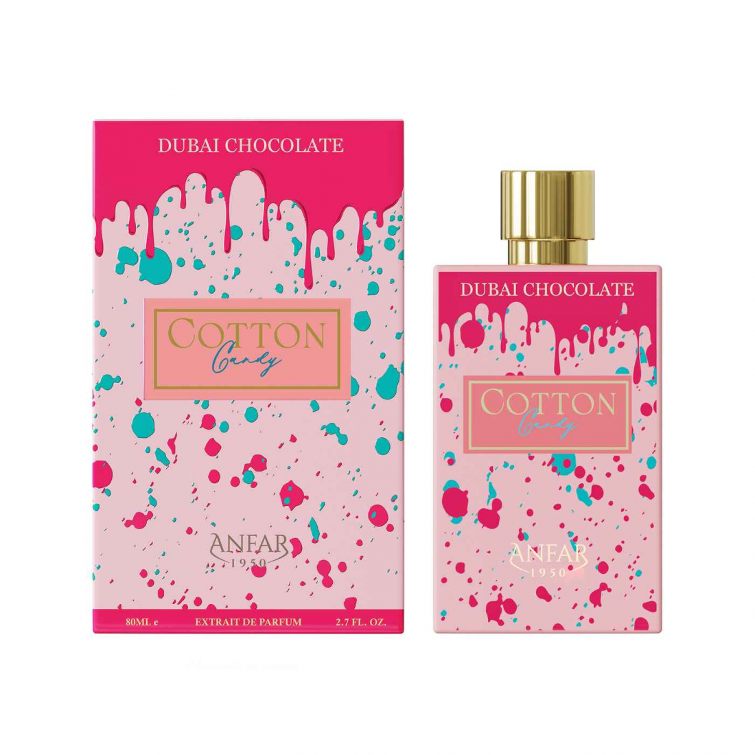 'Dubai Chocolate Cotton Candy' Perfume Extract - 80 ml