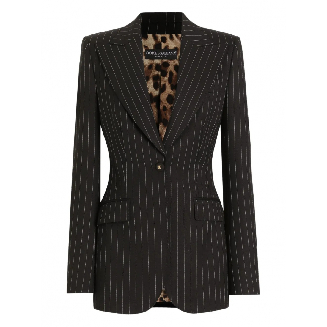 Women's 'Striped Single-Breasted' Blazer